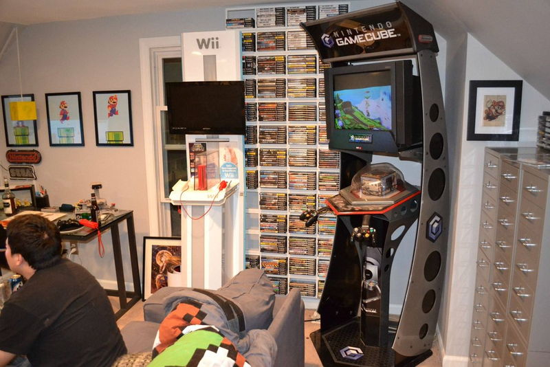 Illustration for article titled A Gaming Room For Which The Word "Room" Doesn't Really Do It Justice